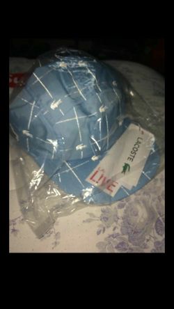 Supreme Lacoste Reflective Grid Nylon Camp Cap