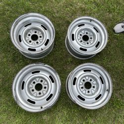 66-67 Chevy Chevelle Rally Wheels 