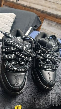 Puma x LaFrancé Black Low-Top Sneakers