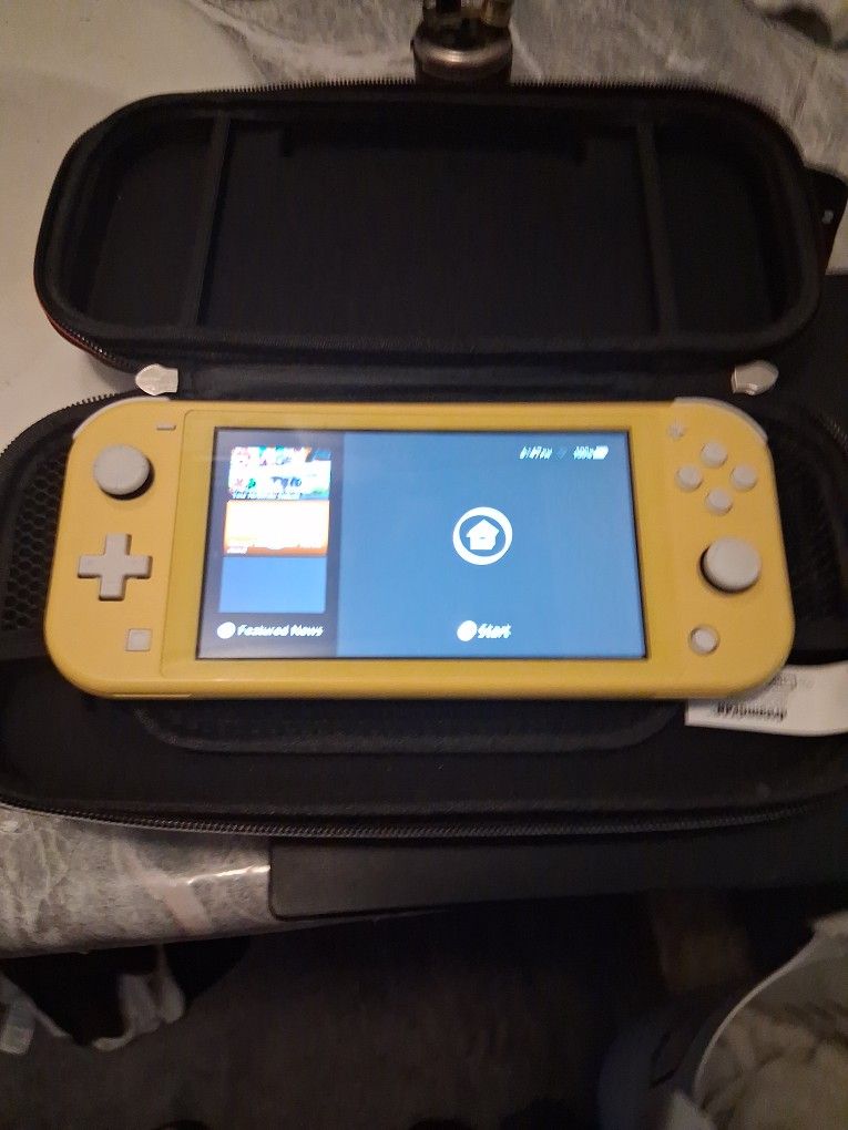 Nintendo Switch Lite With Case