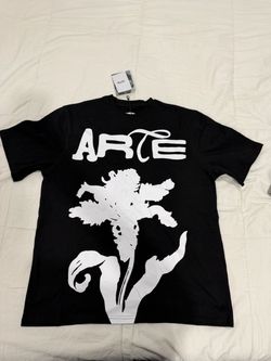 Arte Antwerp Black Graphic T-Shirt