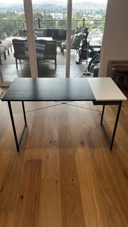 Modern Desk with Side Compartment