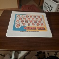 1974 CHICAGO WHITE SOX TEAM - 1975 CHICAGO WHITE SOX TOPPS BASEBALL CARDS 