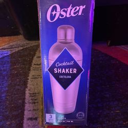 New OSTER Stainless 3 Pieces Shaker