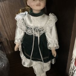 Vintage Porcelain Doll.