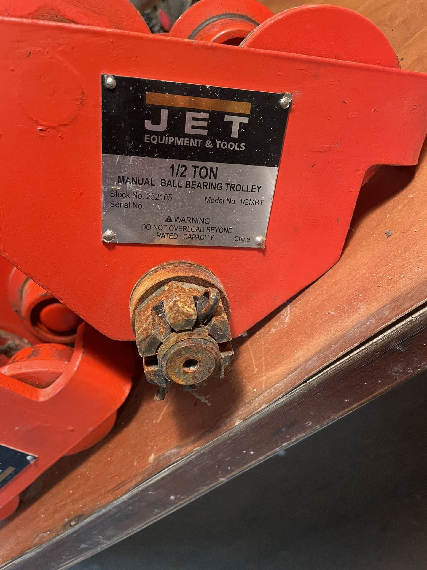 1/2 Ton Trolley Steel I Beam Roller