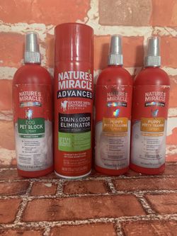 Nature’s Miracle Pet Sprays 