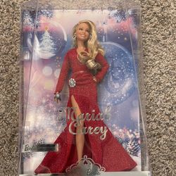 Barbie x Mariah Carey Holiday Celebration Doll in Red Dress