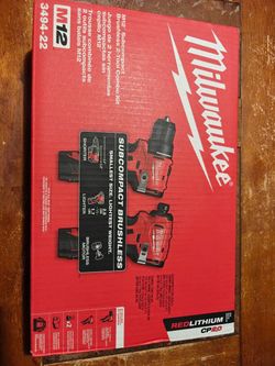 M12 Milwaukee Drill set
