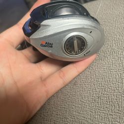 Silver Max Abu Garcia BaitCaster Reel