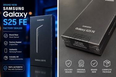 📱 Samsung Galaxy S25 FE ✅ Brand new ✅ Factory sealed in the original box ✅ Never opened