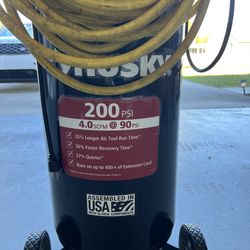 Husky 200 psi Air Compressor
