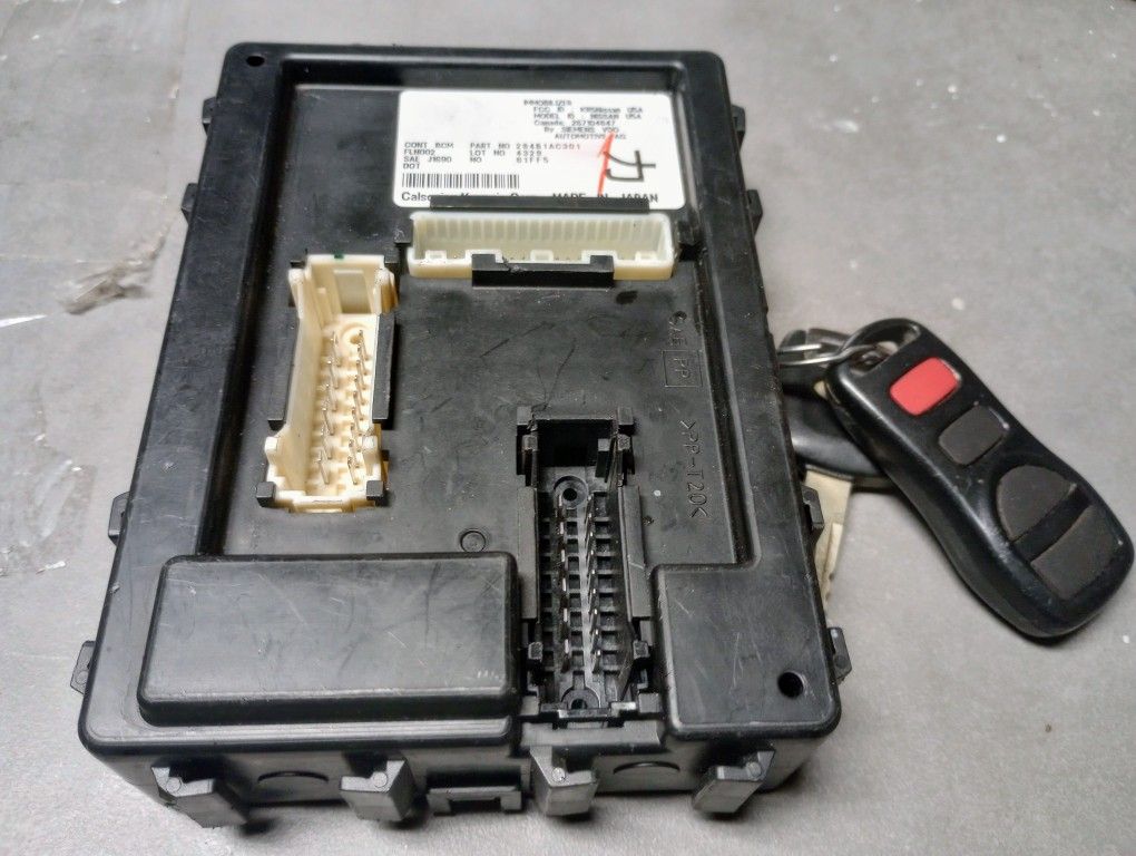 IMMOBILIZER AND FOB WITH KEY FINITI IMMOBILIZER AND KEY WITH FOB