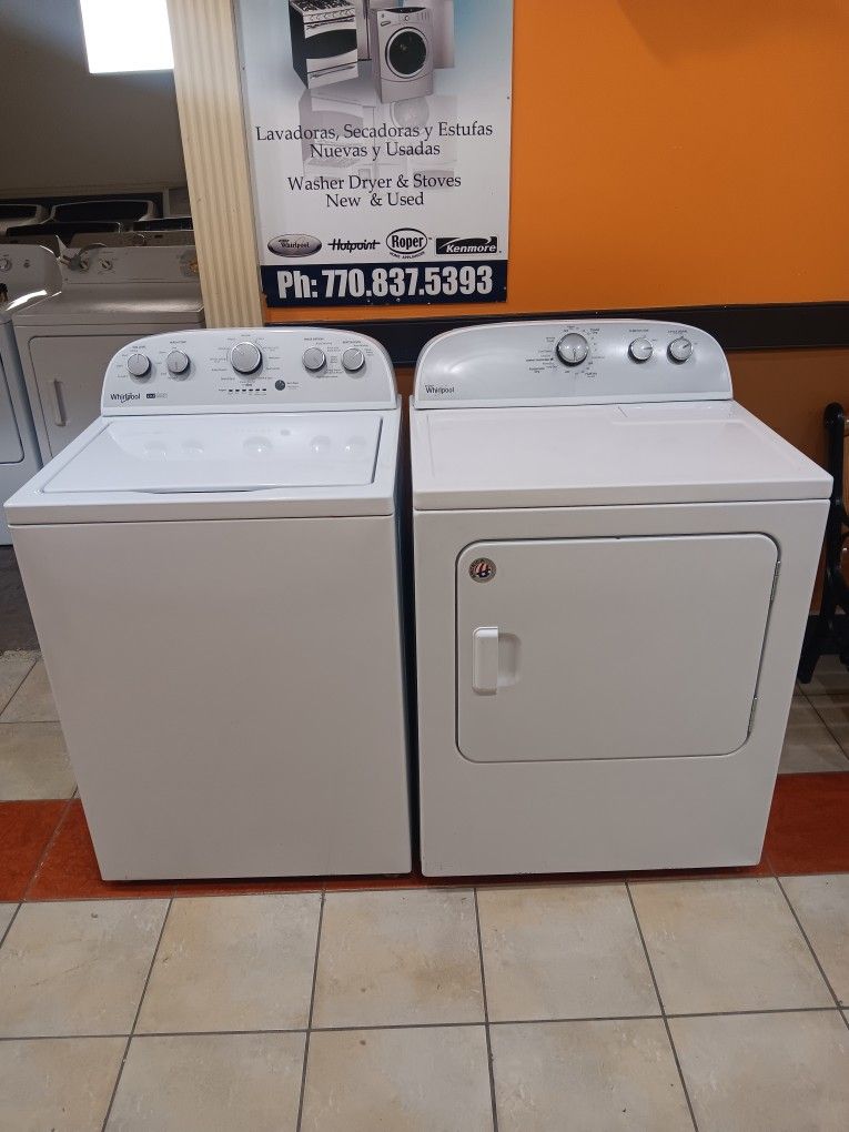 Whirlpool Washer And Dryer