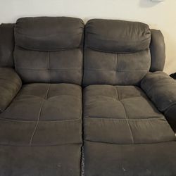 Suede Leather Recliners