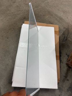 Refrigerator Glass Shelf Compatible with LG Refrigerator Shelf Replacement Freezer Drawer Cover, Replaces AP PS1 Fridge Assembly Tray