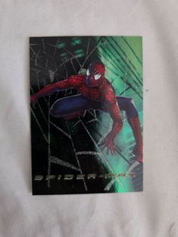 2002 Topps Marvel Spider-Man: The Movie Web Tech Foil Cards #F 1