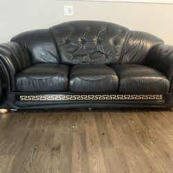 Apollo Leather Couch 