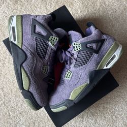 ✅Used Jordan 4 Canyon Purple size 10M / 11.5W with