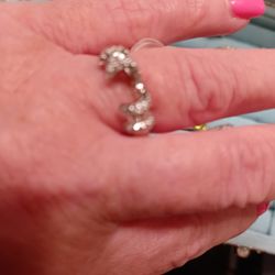 14k Gold Diamond Engagement Enhancer Band
