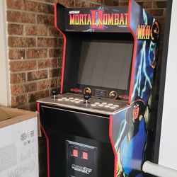 1st Up Arcade Mortal Kombat Cabinet Plays Switch Games