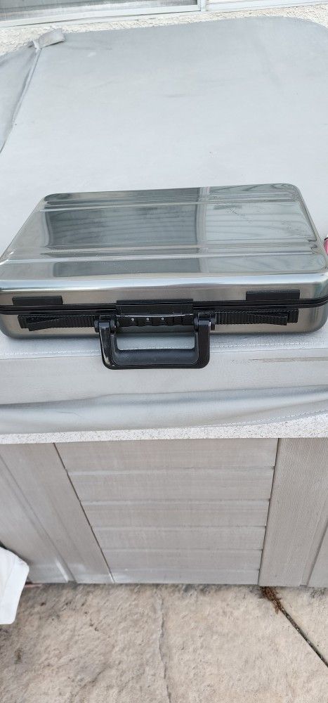 Zero Halliburton Attache Case Business Bag Aluminum