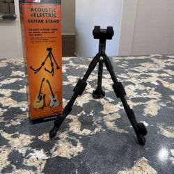 Acoustic And Electric Guitar Stand