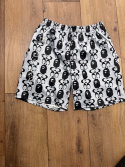 Bape shorts coach collab