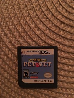 Nintendo ds pet vet
