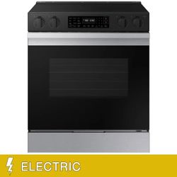 Samsung Bespoke 6.3 cu. ft. Smart Slide-in ELECTRIC Range with Convection and Air Fry $520