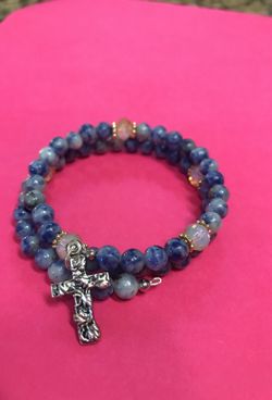 Sodalite bracelet rosary