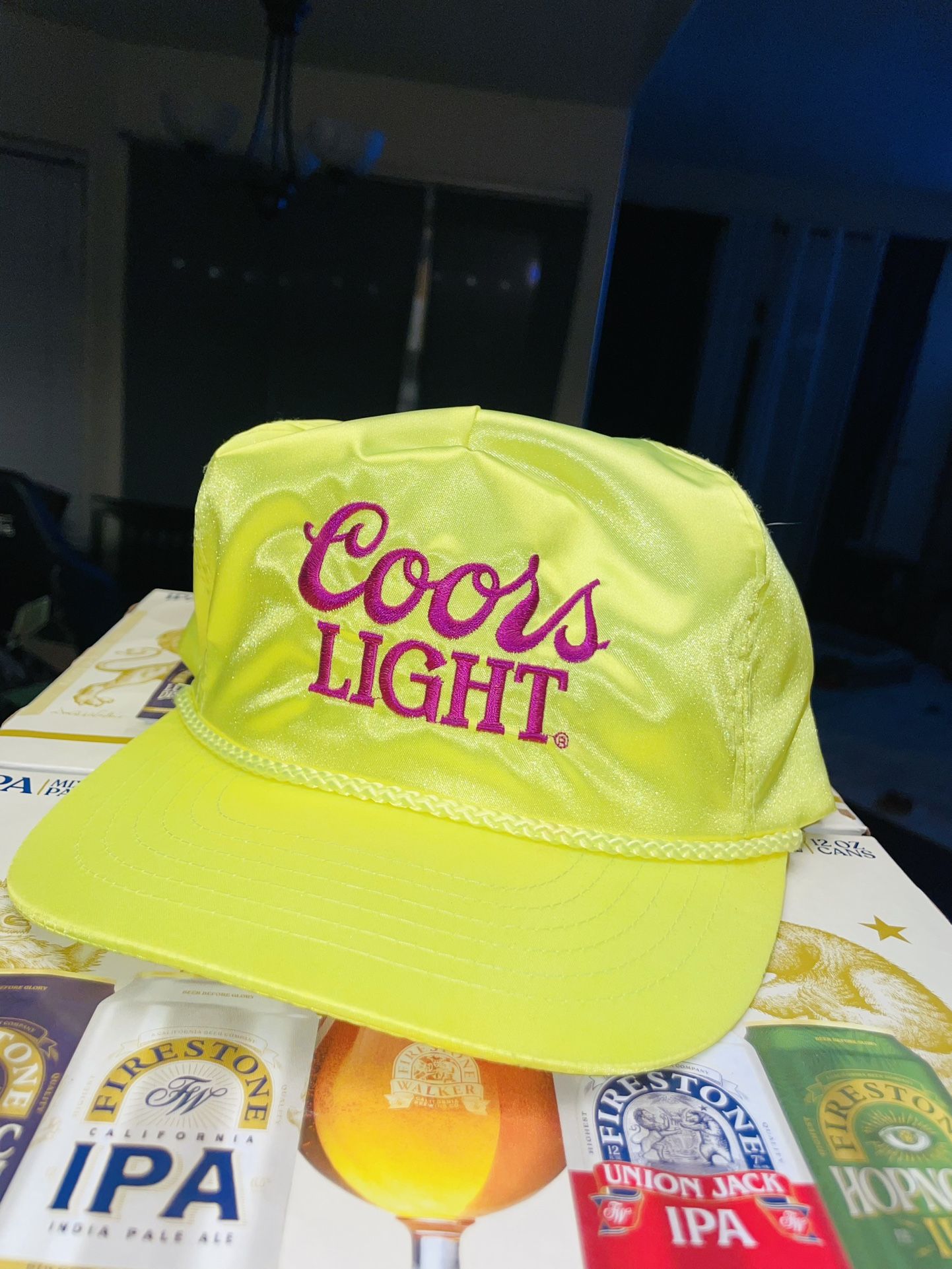 VINTAGE COORS LIGHT SNAPBACK HAT