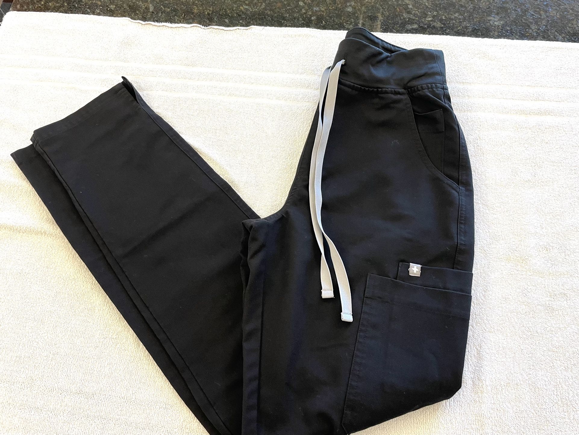 Figs Scrub xPants Size S/T (Black)