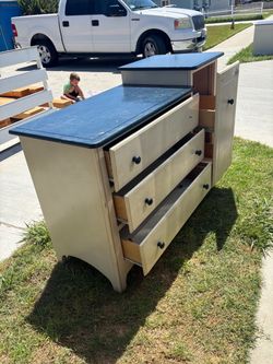 Free desk and dresser