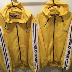 Polo Yellow Rain Jacket ( Sold Individually) 