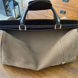 Diane Von Furstenberg Suede Travel Bag