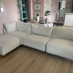 White/cream Couch