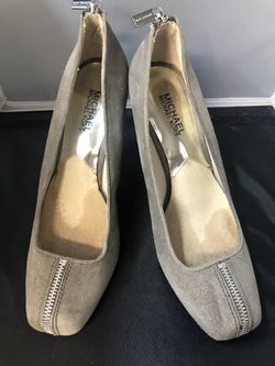 Michael Kors stylish suede wedge shoes Women’s Size:10