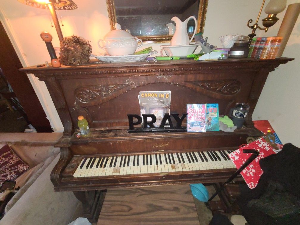 Upright Piano For Free - Antique