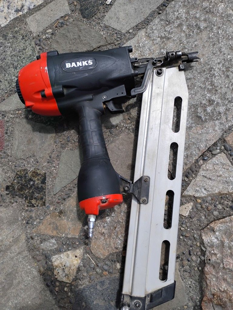 Banks 21" Round Head Framing Nailer