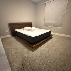 Queen Bed Frame - Crate & Barrel 