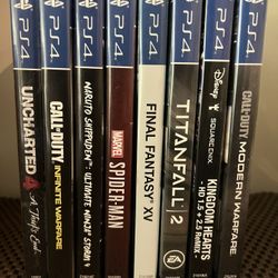 PlayStation 4 Games.