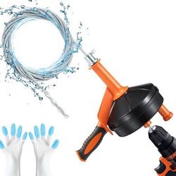 25 pies manual o con el taladro nuevo en la caja