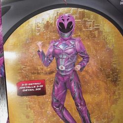 New Power rangers Pink youth size Large halloween costume