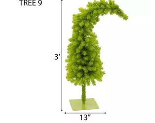 Whimsical Pre-Lit Christmas Tree - 3 ft