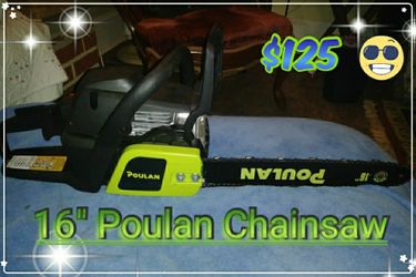 BlueMax18"&Poulin16" chainsaws