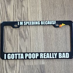 License Plate Holder
