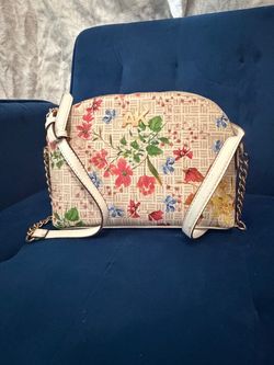 Anne Klein Floral Crossbody Bag