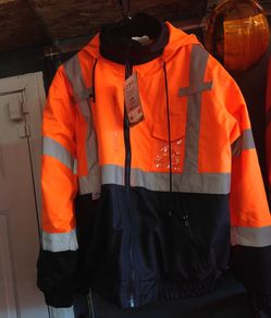 Class 3 High Visibility Safety Jacket with Removable Fleece