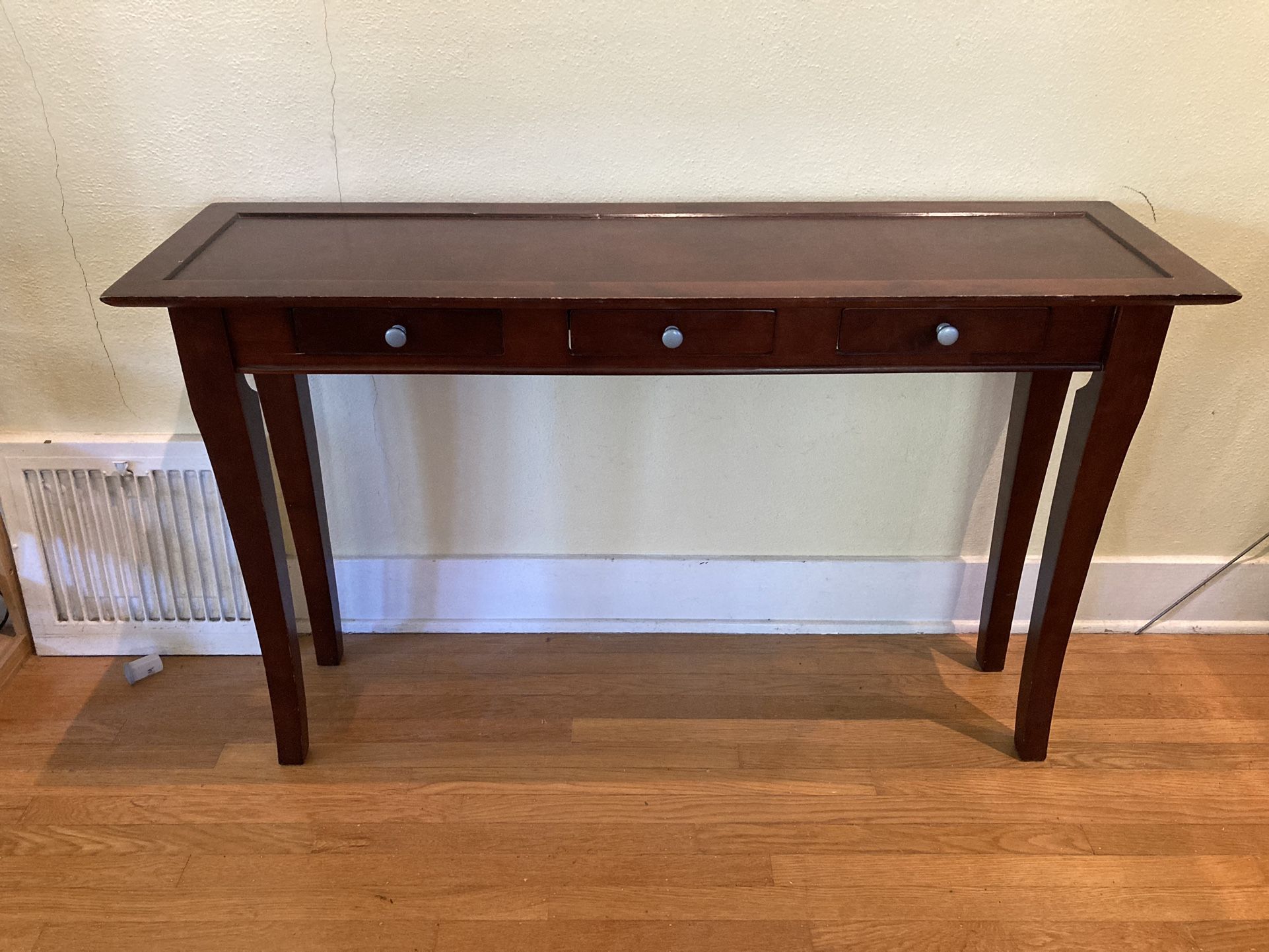 Console table, wood
